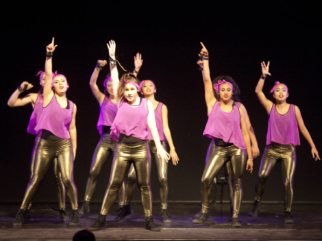 Dance students impressed the crowd with a range of dazzling performances
