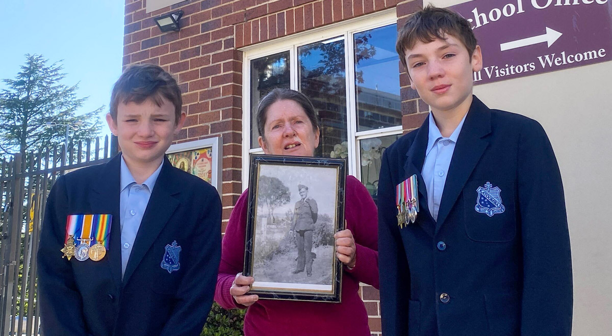 ANZAC Day at St Canice's Catholic Primary Katoomba