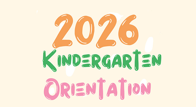 2026 Kindergarten Orientation at St Canice's Katoomba