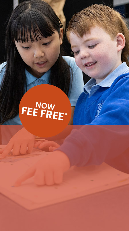 St Canice's Catholic Primary Katoomba students in class. We are now fee free