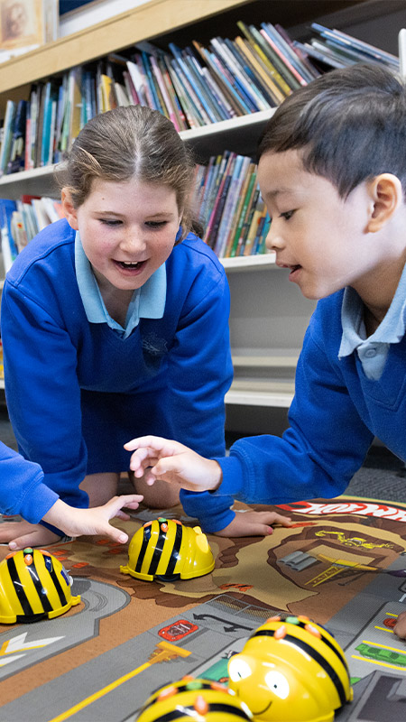 St Canice’s Katoomba students in class