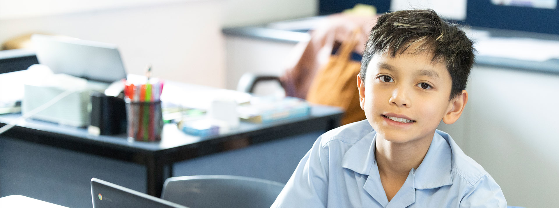 St Canice’s Katoomba student in class