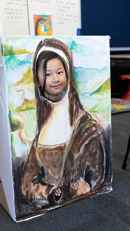 Student in Mary MacKillop Photo stand-in