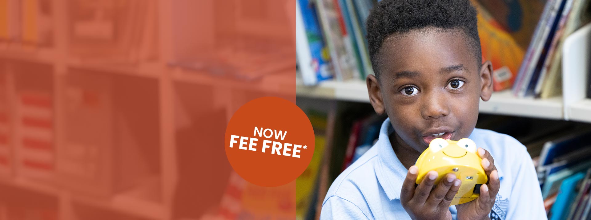 St Canice's Catholic Primary Katoomba students in library. We are now fee free